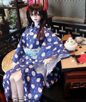 1/4 1/3 masto BJD drabužius senovės kostiumas Japonų kimono Chalatas už BJD/SD MSD SD13 SSDF Stiprus dėdė lėlės priedai C0311