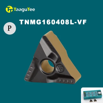 10vnt TNMG160408 L-VF TT4225 Karbido Įdėklai Išorės Tekinimo Įrankiai, skirti Apdirbti Plieno Metalo Tekinimo Įrankiai, Mašinos Menčių Dalys