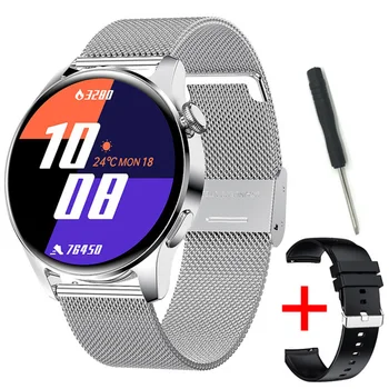 2022 Naujas Smart Watch Vyrų Kraujo Spaudimą, Širdies ritmą Laikrodžiai Vandeniui Fitness Tracker 