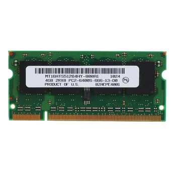 4 GB DDR2 Laptopo Ram 800Mhz PC2 6400 SODIMM 2RX8 200 Kaiščiai, 