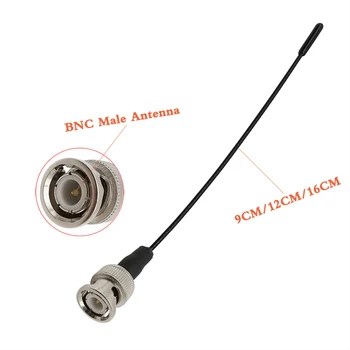9/12/16CM BNC Male Plug Antenos Jungtis 710-782 MHz 50 Omų Kabelis WIFI Booster WLAN Modemas Maršrutizatorius PCI BNC Male Kištuko Adapteris