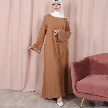 Abaja Dubajus Turkijos Musulmonų Mados Suknelė, Hijab Kaftan Islamas Drabužių Afrikos Maxi Suknelės Moterims Vestido Skraiste Musulman De Režimas