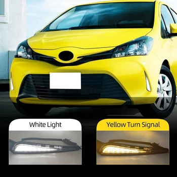 Automobilių Modifikavimas, LED Dieniniai Žibintai DRL Posūkio Signalo Žibintai, Rūko Žibintai Toyota Vitz 2016 -2018