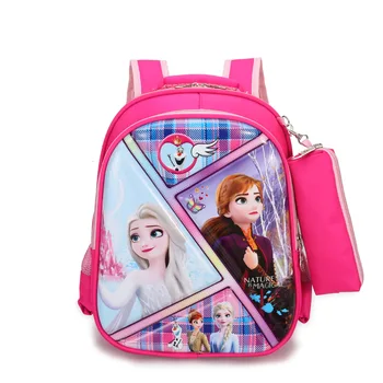 Disneycartoon užšaldyti elsa nauja vaikų kuprinę knyga hard shell mokinių kuprinę pieštuko atveju, jei kūdikių mergaičių kuprinės