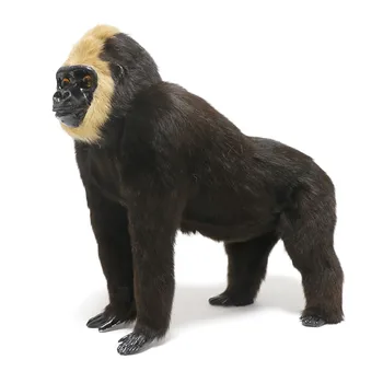 Fancytrader Modeliavimas Gyvūnų Orangutan Pliušinis Žaislas, Lėlė Realus Rankų darbo Plastikiniai&Kailio Beždžionių Modelio Dovanos Vaikams 29x15x28cm