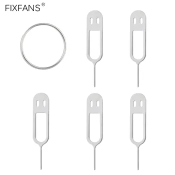 FIXFANS 5 Gabalas SIM Kortelės Removal Tool Išmetiklis Pin su paketų prižiūrėtojų raktinę 