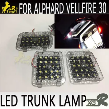 galiniai kamieno lempa alphard 30 led įkrovos dekoratyvinės šviesos vellfire 30 serija