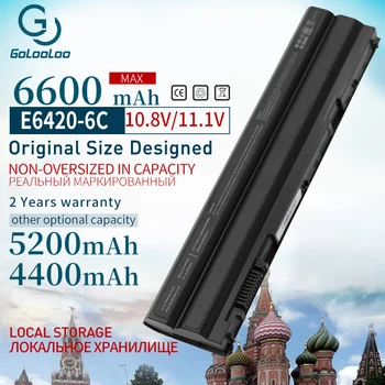 Golooloo 6 Ląstelių Nešiojamas Baterija Dell Latitude E5430 E6430 E5520m e5420 E6420 E6530 E6120 E6520 už Vostro 3560 8858x T54FJ