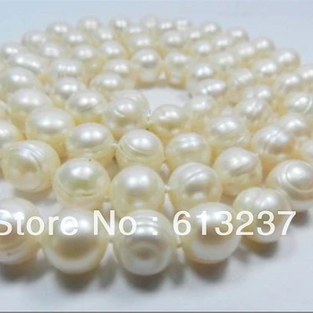 Gražus 9-10mm baltas naujai akoya dirbtiniu būdu išauginti turas natūralių perlų karoliukus, 