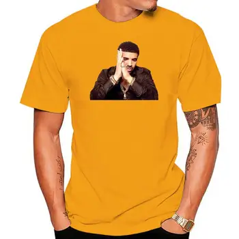 Gražus Paprotys Modelis Reperis Drake T-shirt