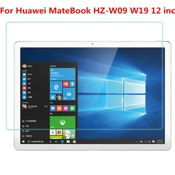 Grūdintas Stiklas Huawei MateBook HZ-W09 W19 Mate Knygos 12 colių Ekranas Raštas Tablet Apsauginės Plėvelės