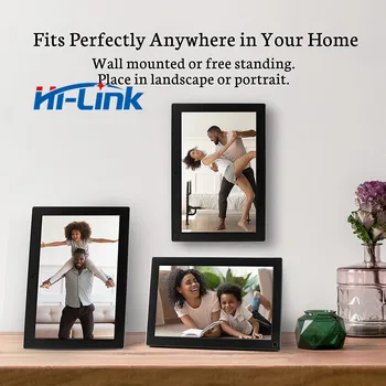 Hi-Link 10.2 Colių HD 1024x600 HD Ultra-Plonas LED Elektroninių Foto Skaitmeninis Foto Rėmelis Albumą LCD Foto Rėmelis