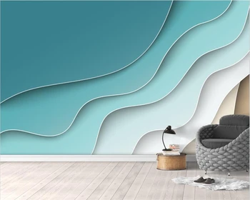 Individualizuotos fono paveikslėlį 3d abstrakčios linijos, freskos Šiaurės sofa paprastas gyvenimo kambario, miegamasis fono sienos viešbučio restorane apdailos обои