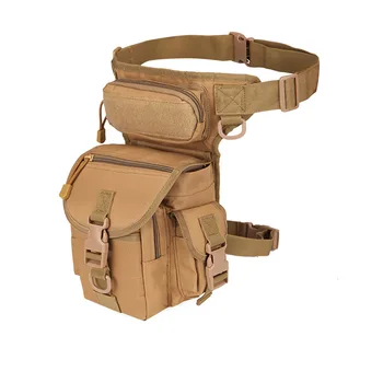 Karinis Taktinis Kojų, Maišas Lauko Medžioklės Įrankį Šlaunies Pack Motociklo Jojimo Juosmens Krepšys, skirtas Pėsčiųjų, Kempingas Dviračių kryžiaus kūno krepšiai