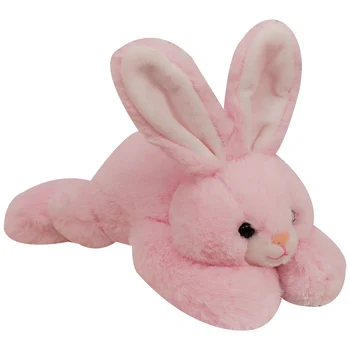 Karšto Super Minkštas Didelis Melas Pink Rabbit Žaislas, Įdaryti Gyvūnų Lėlės Pagalvėlė Bunny Triušiai Mesti Pagalvę Apkabinti Džiugu Plushies