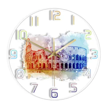 Koliziejus Romoje Europos Sieninis Laikrodis Italijos Architektūros Kūrinys 