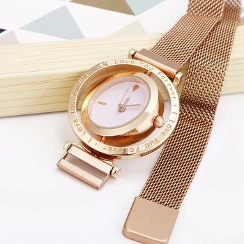 Mados Kvarcinis Laikrodis Ponios Riešo Žiūrėti Reloj Mujer Prabanga Magnetinio Moterų Laikrodžiai Relogio Feminino