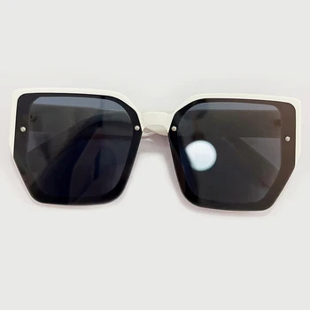 Naujas Aikštėje Daugiakampiai Stiliaus Akiniai Nuo Saulės Moterims, Vyrams, 2021 Prabangos Prekės Ženklo Dizainas Acetatas Akrilo Rėmo Gradientas Gafas De Sol Mujer