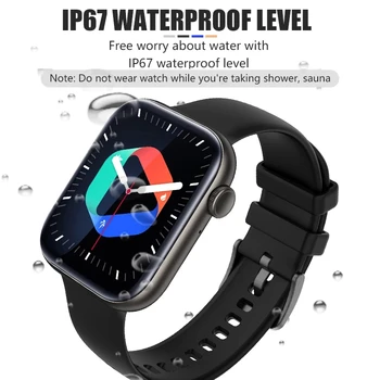 Naujas Ponios Swivel mygtuką smartwatch 1.8 colių Kalbėti smartwatch vyrams paramos 120 sporto smartwatch už Xiaomi 