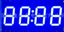NEMOKAMAS PRISTATYMAS 10VNT x 0.36 cm, Mėlynas, Raudonas Laikrodis 4 Skaitmeninės Vamzdis 3462AB 3462BB 3462AS 3462BS LED Ekranas Modulis