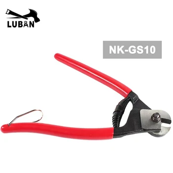 NK-GS10 plieninės vielos pjovimo bendras vario ir aliuminio kabelio žirklės reketas-type kabelio, pjovimo įrankis