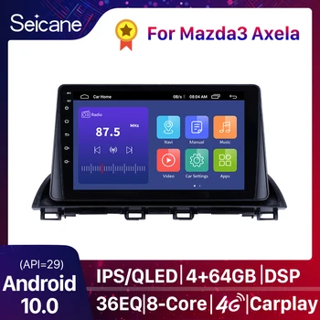 Seicane Android 10.0 2Din DSP Automobilio Radijo Multimedia Vaizdo Grotuvas GPS Mazda 3 Axela 2013-2018 m. paramos Carplay 4G 360 Fotoaparatas