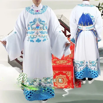 Specialios pardavimo Išskirtinį tradicinio operos kostiumų Pekino Yue Chuan operos drabužių Imperatorius Python dragon rūbeliai pagerėjo Apranga