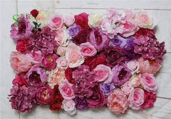 SPR Nemokamas Pristatymas 10vnt/daug Dirbtinė rožė, bijūnas &hydrangea gėlių sienos vestuvių fonas arch lentelė flowe