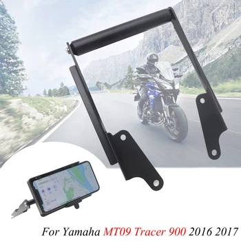 Už Yamaha MT 09 MT09 Bandomųjų 900 2016 2017 Naujas GPS išmanųjį Telefoną, Navigacijos Pritvirtinkite Montavimo Atramos Adapteris Turėtojas