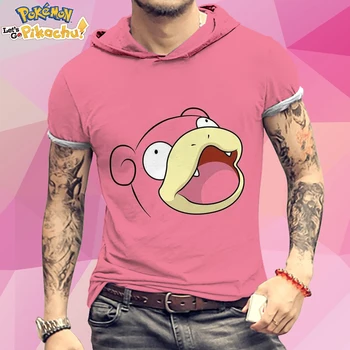 Vyriški Gobtuvu Marškinėliai Y2k Pikachu Aukštos Kokybės marškinėliai Pokemon Essentials 