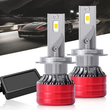 Yi23 - F5 automobilių žibintų lemputės H1 H7, 9006 H11 yra universalus šviesos gavimas, pagaminti iš XHP 3570 LED lustas,gali išėjimas 12v 6000k akiratyje
