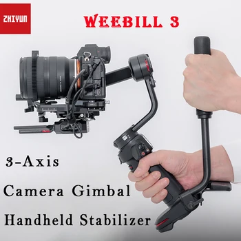 ZHIYUN Weebill 3 3-Ašis Fotoaparatą, Nešiojamą Gimbal Stabilizatorius Canon 